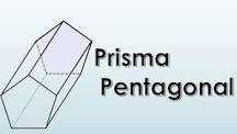 ¿Que figura plana tiene la cara del cuerpo geométrico prisma pentagonal?