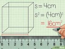 ¿Cómo calcular el volumen de un cubo de 4 cm de lado?