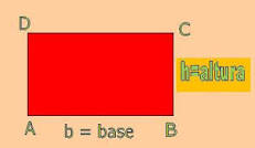 como calcular la base y la altura de un rectangulo
