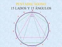 ¿Cuántas diagonales por vértice tiene un pentadecágono?