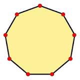 ¿Qué cuerpo geométrico tiene 9 caras?