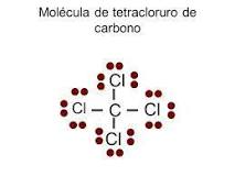 ¿Cuántos electrones de valencia tiene el tetracloruro de carbono?