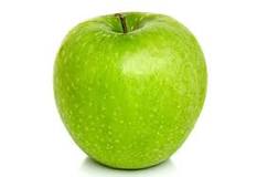 ¿Qué textura tiene la manzana verde?
