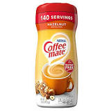 ¿Qué contiene el sustituto de crema Coffee Mate?