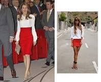 ¿Que queda bien con una falda roja?
