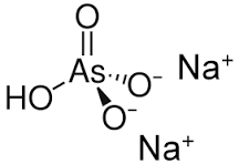 ¿Cuál es la fórmula del arsenito?