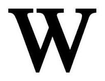 ¿Cuál es el significado de la letra W?