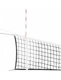 ¿Qué son las antenas de una red de voleibol?