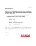 ¿Qué banco trabaja con Sears?
