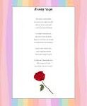 Rosa Roja: un poema con profundo significado social