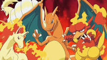 ¿Cómo se llama el Pokémon que es de Fuego?
