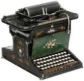 linea del tiempo de la maquina de escribir