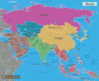 ¿Cuáles son las regiones de Asia y sus características?