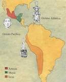 ¿Dónde se ubica la cultura azteca en el mapa?