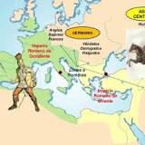 las invasiones bárbaras y la disolución del imperio romano