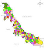 mapa del estado de veracruz con division politica y nombres