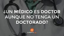 ¿Cómo se dice doctor o doctora?