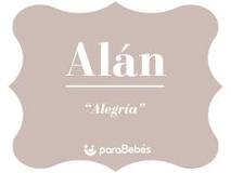 ¿Cómo se escribe el nombre Alan?