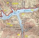 ¿Cómo se llama el mapa de ríos y montañas?