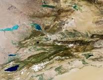 ¿Cómo se llama la meseta central de Asia?