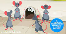 ¿Cuál es la moraleja de la fabula de los ratones y las comadrejas?
