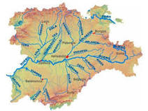 ¿Cuántos afluentes tiene el río Tajo?