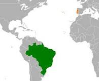 ¿Dónde queda Portugal y Brasil?