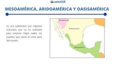 ¿Dónde se encuentra Aridoamérica en el mapa de la Republica Mexicana?