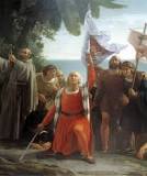 ¿Qué dijo Cristóbal Colón al ver tierra?