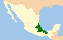 ¿Qué estados están al norte y sur de México?