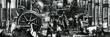 ¿Qué hizo la máquina de vapor en la Revolución Industrial?