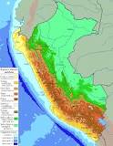 ¿Qué nombre tiene las 8 regiones naturales del Perú?