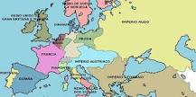 ¿Qué nuevos estados nacionales surgieron en el mapa de Europa?