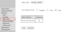 ¿Qué significa modo de filtrado de MAC?