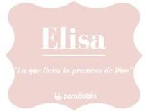 ¿Qué significado es Elisa?
