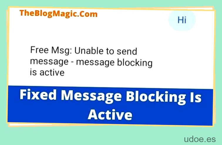 Cómo arreglar 'El bloqueo de mensajes está activo' - 65 - junio 12, 2023