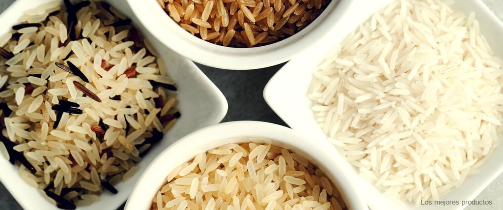 ¿Cuánto gluten tiene el arroz blanco?