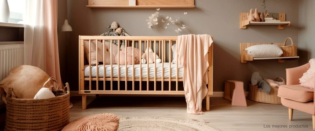 ¿Cuánto mide una cama cuna de bebé?