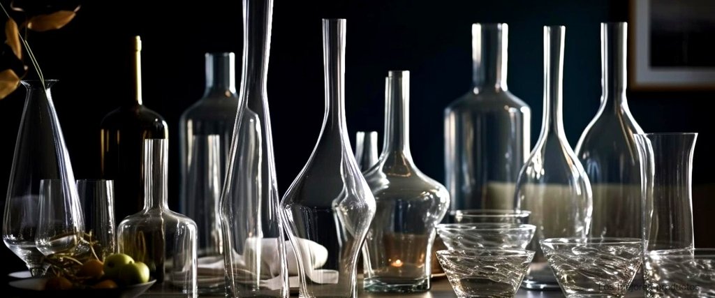 La belleza intemporal de las garrafas de cristal antiguas