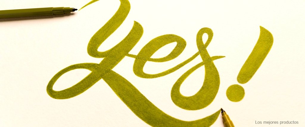 ¿Qué rotuladores se usan para hacer lettering?