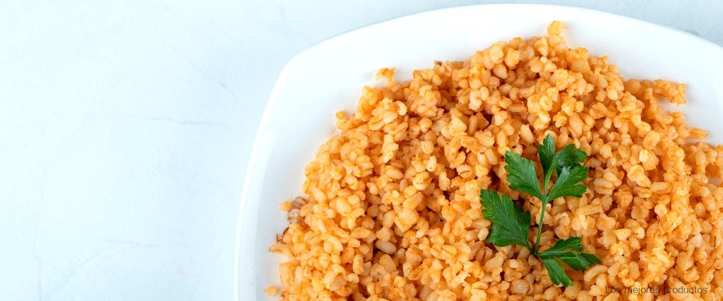 Saborea la calidad del arroz brillante Sabroz